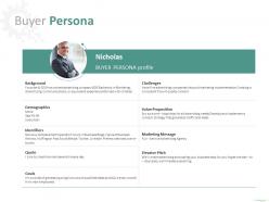 Buyer persona identifiers ppt powerpoint presentation file styles