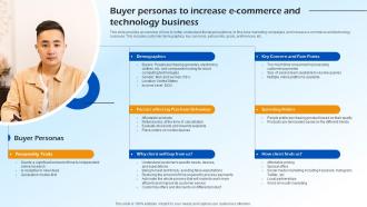 Buyer Personas To Increase E Commerce And Technology Business B2c E Commerce BP SS