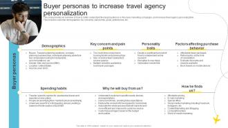 Buyer Personas To Increase Travel Agency Adventure Travel Company Business Plan BP SS