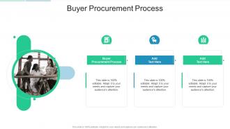 Buyer Procurement Process In Powerpoint And Google Slides Cpb