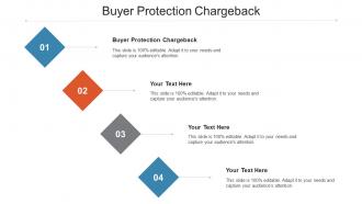 Buyer Protection Chargeback Ppt Powerpoint Presentation Pictures Diagrams Cpb