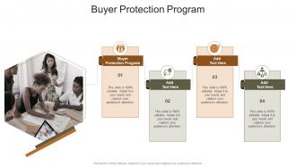 Buyer Protection Program In Powerpoint And Google Slides Cpb