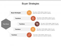 Buyer strategies ppt powerpoint presentation icon slides cpb