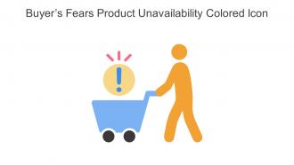 Buyers Fears Product Unavailability Colored Icon In Powerpoint Pptx Png And Editable Eps Format