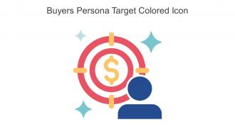 Buyers Persona Target Colored Icon In Powerpoint Pptx Png And Editable Eps Format