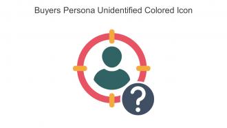 Buyers Persona Unidentified Colored Icon In Powerpoint Pptx Png And Editable Eps Format