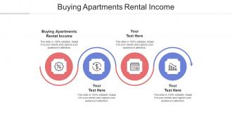 Buying apartments rental income ppt powerpoint presentation infographics cpb