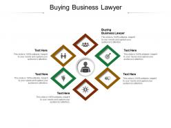 Buying business lawyer ppt powerpoint professional graphics template cpb