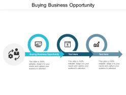 Buying business opportunity ppt powerpoint presentation gallery smartart cpb