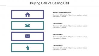 Buying Call Vs Selling Call Ppt Powerpoint Presentation Summary Vector Cpb