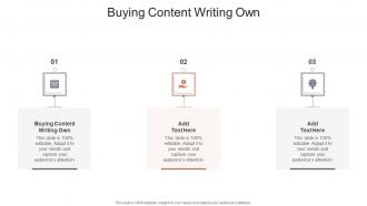 Buying Content Writing Own In Powerpoint And Google Slides Cpb