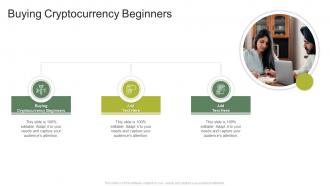 Buying Cryptocurrency Beginners In Powerpoint And Google Slides Cpb