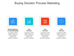 Buying decision process marketing ppt powerpoint presentation template cpb