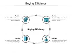 Buying efficiency ppt powerpoint presentation file template cpb