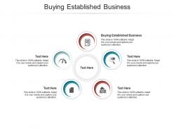 Buying established business ppt powerpoint presentation infographics format ideas cpb