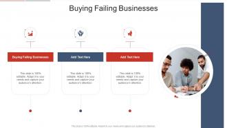 Buying Failing Businesses In Powerpoint And Google Slides Cpb
