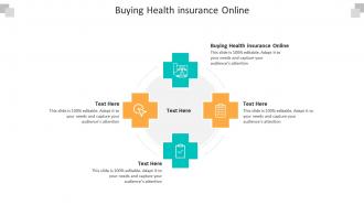 Buying health insurance online ppt powerpoint presentation slides graphics tutorials cpb