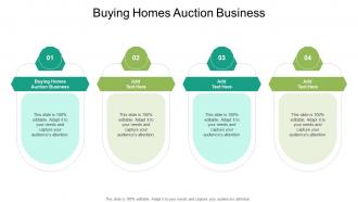 Buying Homes Auction Business In Powerpoint And Google Slides Cpb