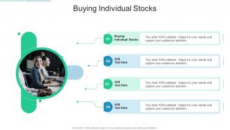 Buying Individual Stocks In Powerpoint And Google Slides Cpb