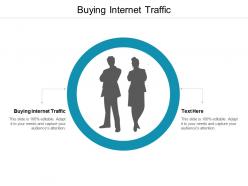 Buying internet traffic ppt powerpoint presentation gallery cpb