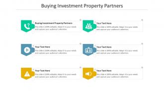 Buying investment property partners ppt powerpoint presentation show styles cpb
