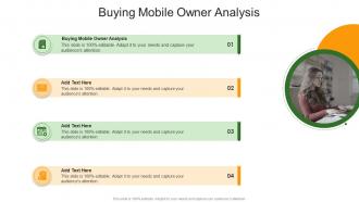 Buying Mobile Owner Analysis In Powerpoint And Google Slides Cpb