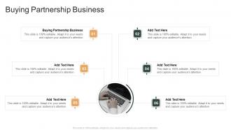 Buying Partnership Business In Powerpoint And Google Slides Cpb