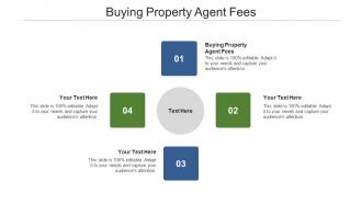 Buying property agent fees ppt powerpoint presentation portfolio infographics cpb