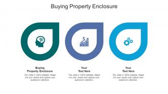 Buying property enclosure ppt powerpoint presentation icon example cpb