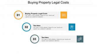 Buying property legal costs ppt powerpoint presentation slides aids cpb
