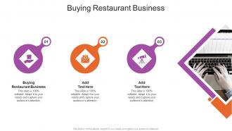 Buying Restaurant Business In Powerpoint And Google Slides Cpb
