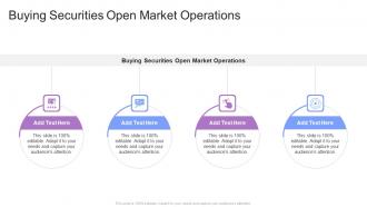 Buying Securities Open Market Operations In Powerpoint And Google Slides Cpb