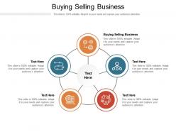 Buying selling business ppt powerpoint presentation pictures themes cpb