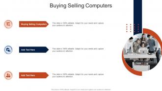 Buying Selling Computers In Powerpoint And Google Slides Cpb