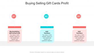 Buying Selling Gift Cards Profit In Powerpoint And Google Slides Cpb