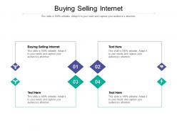 Buying selling internet ppt powerpoint presentation gallery background cpb