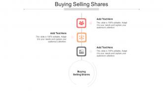 Buying Selling Shares In Powerpoint And Google Slides Cpb