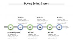 Buying selling shares ppt powerpoint presentation layouts show cpb
