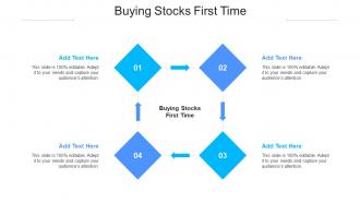 Buying Stocks First Time Ppt Powerpoint Presentation Inspiration Cpb