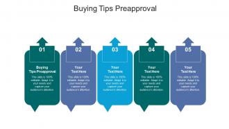 Buying tips preapproval ppt powerpoint presentation gallery background cpb