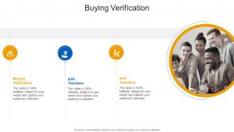 Buying Verification In Powerpoint And Google Slides Cpb