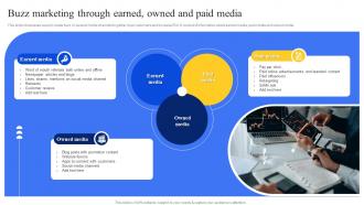 Buzz Marketing Through Earned Owned And Paid Media