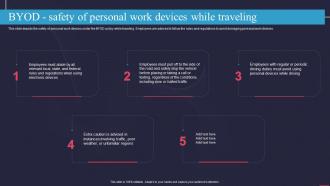 BYOD Safety Of Personal Work Devices While Traveling Information Technology Policy
