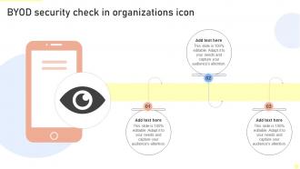 BYOD Security Check In Organizations Icon
