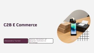 C2b E Commerce PPT Mockup VA