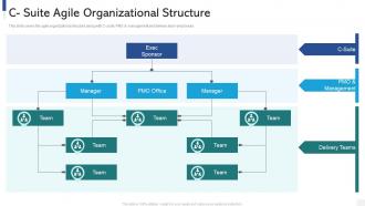 C suite agile organizational structure ppt powerpoint presentation file files