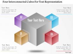 57737768 style layered cubes 4 piece powerpoint presentation diagram template slide