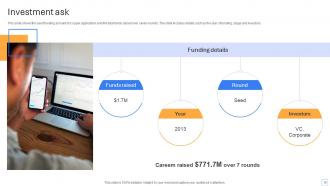 Cab Ride Service Investor Funding Pitch Deck Powerpoint Presentation Slides Customizable Impressive