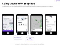 Cabify application snapshots cabify investor funding elevator