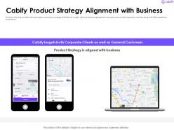 Cabify product strategy alignment with business cabify investor funding elevator